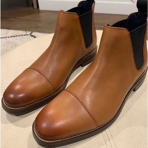 Cole Haan Leather Warner Chelsea Boot - Men Sz 9